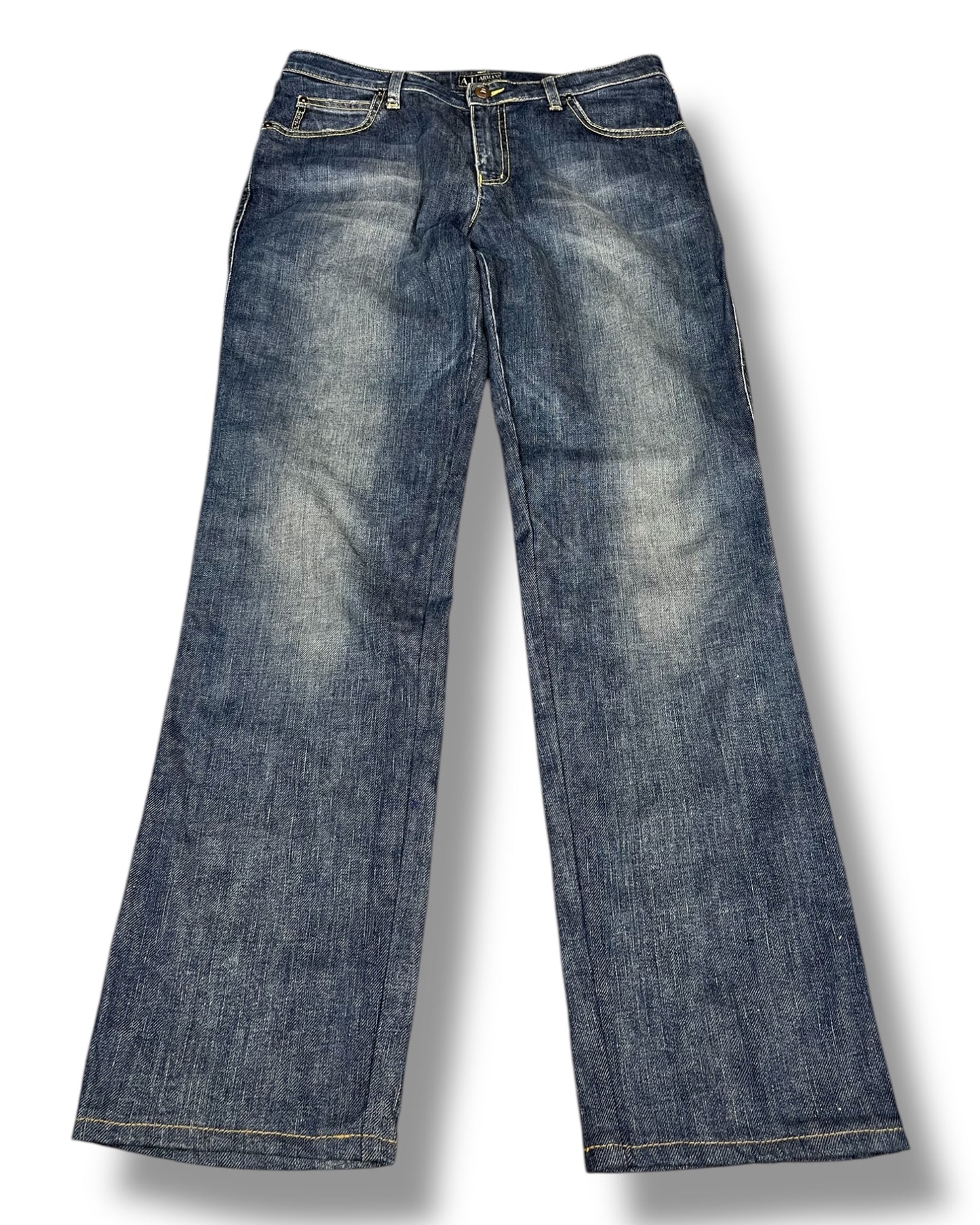 Vintage Armani Baggy Jeans (L)