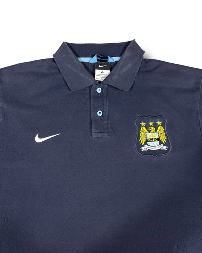 Vintage Manchester City Polo Shirt (L)