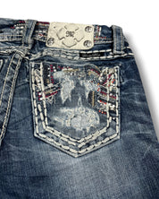 Miss Me Flared Jeans (XS)